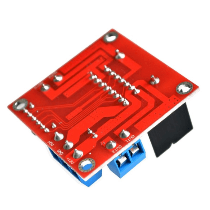 2A Dual L298N Motor Driver Module with PWM Control thumbnail 2