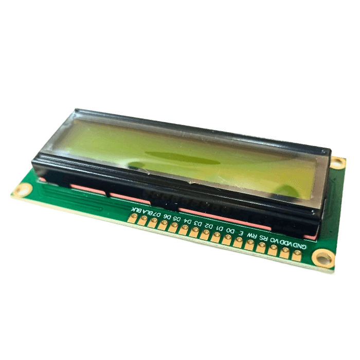 16x2 LCD Module (Green Backlight) thumbnail 4