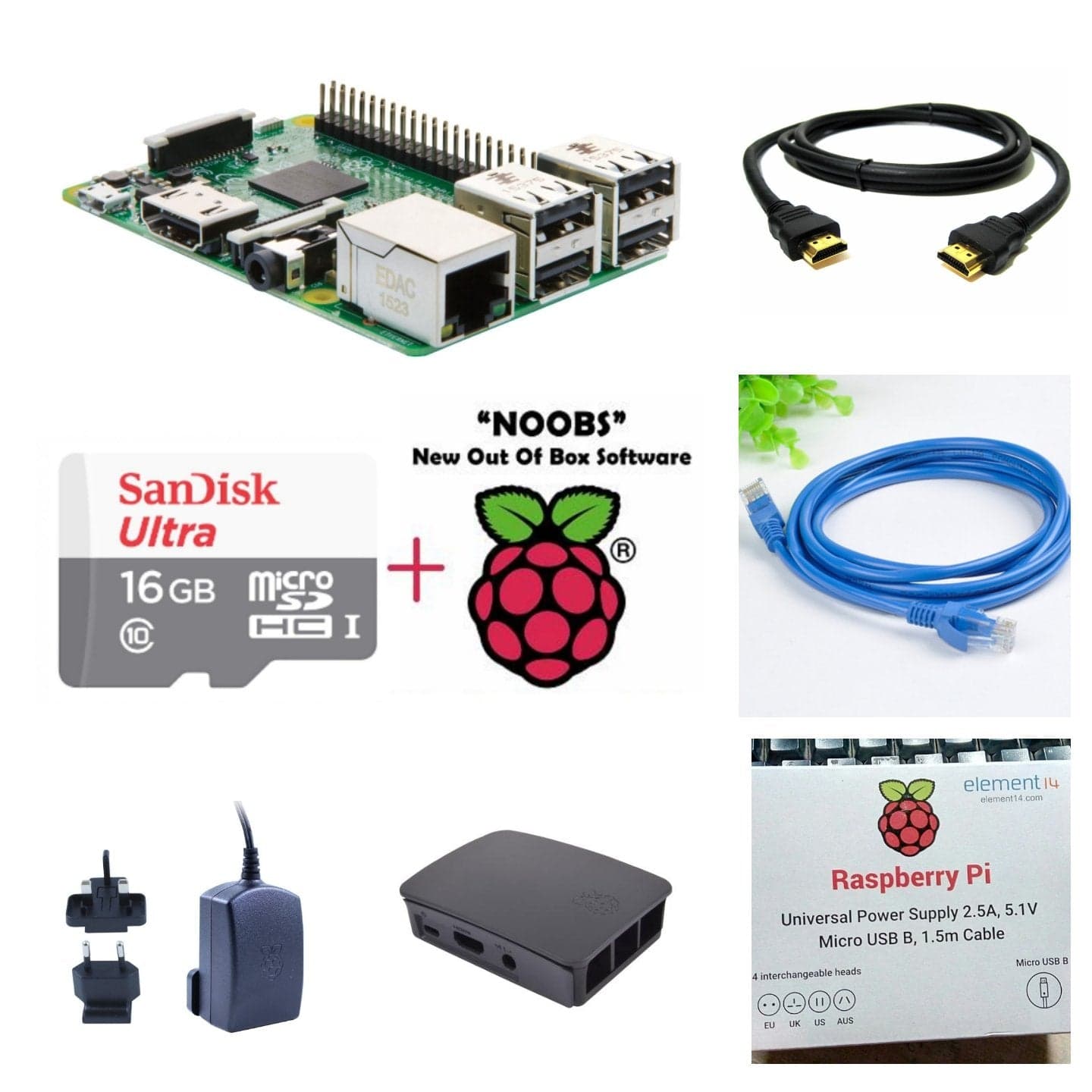 Raspberry Pi 3 Starter Kit