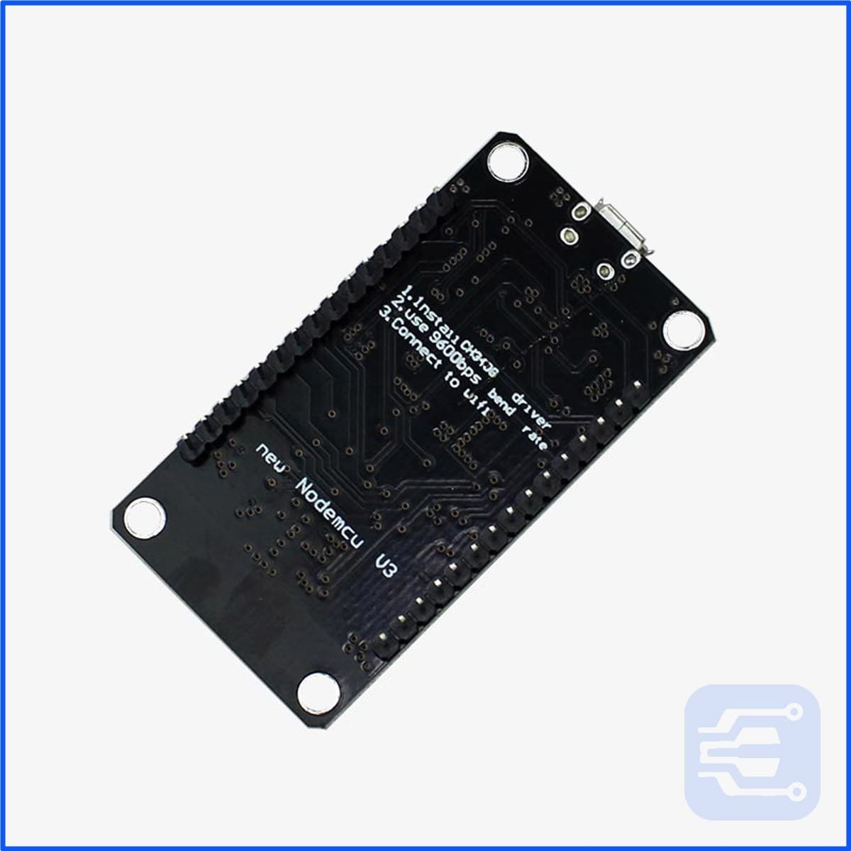 NodeMCU ESP8266 CH340 Wi-Fi Module thumbnail 2