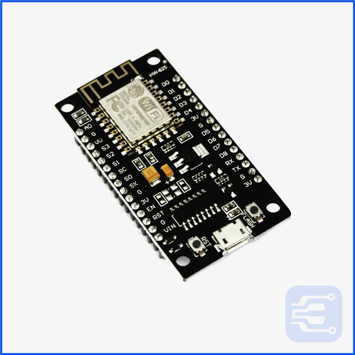 NodeMCU ESP8266 CH340 Wi-Fi Module thumbnail 3