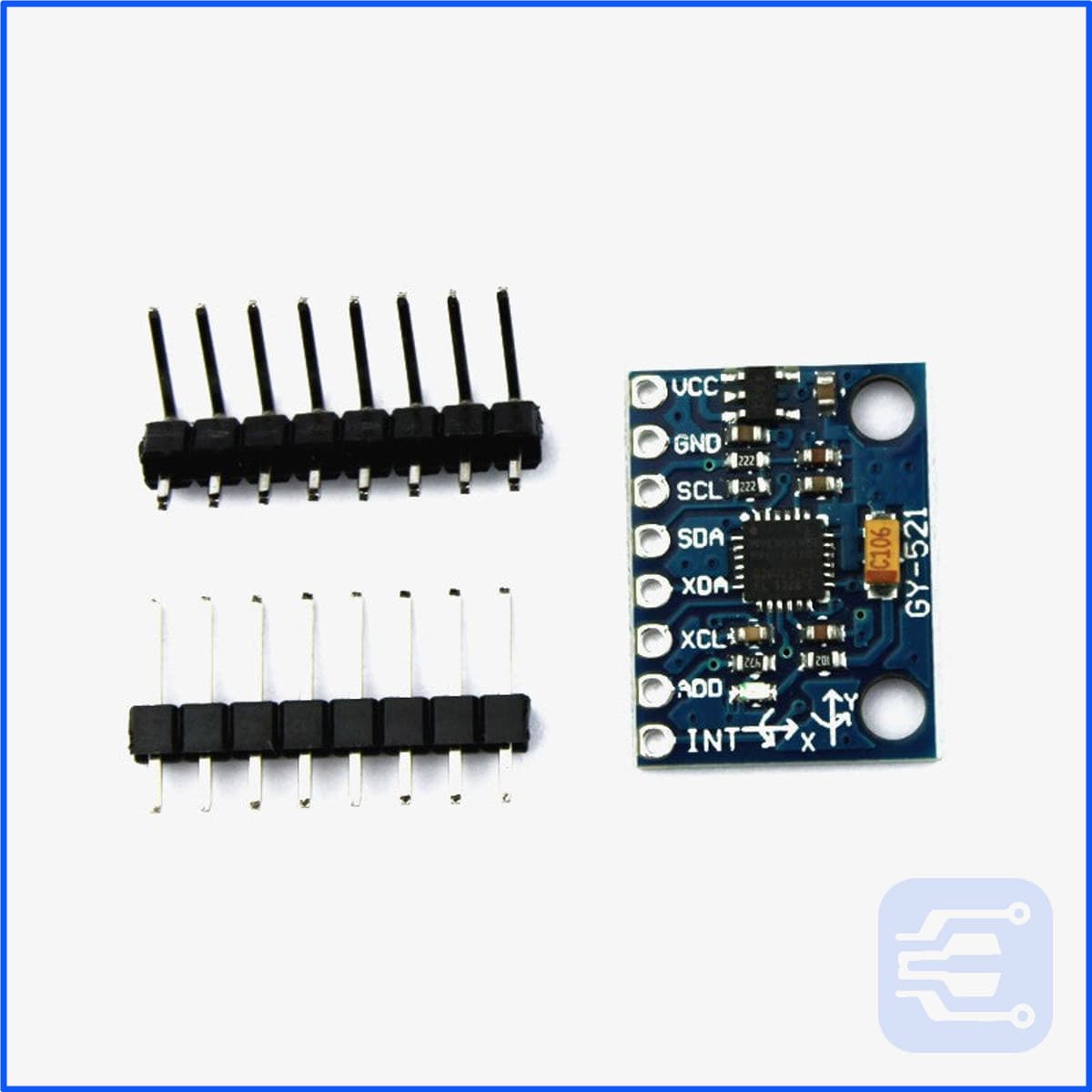 MPU6050 3-Axis Gyroscope/Accelerometer Sensor Module thumbnail 2