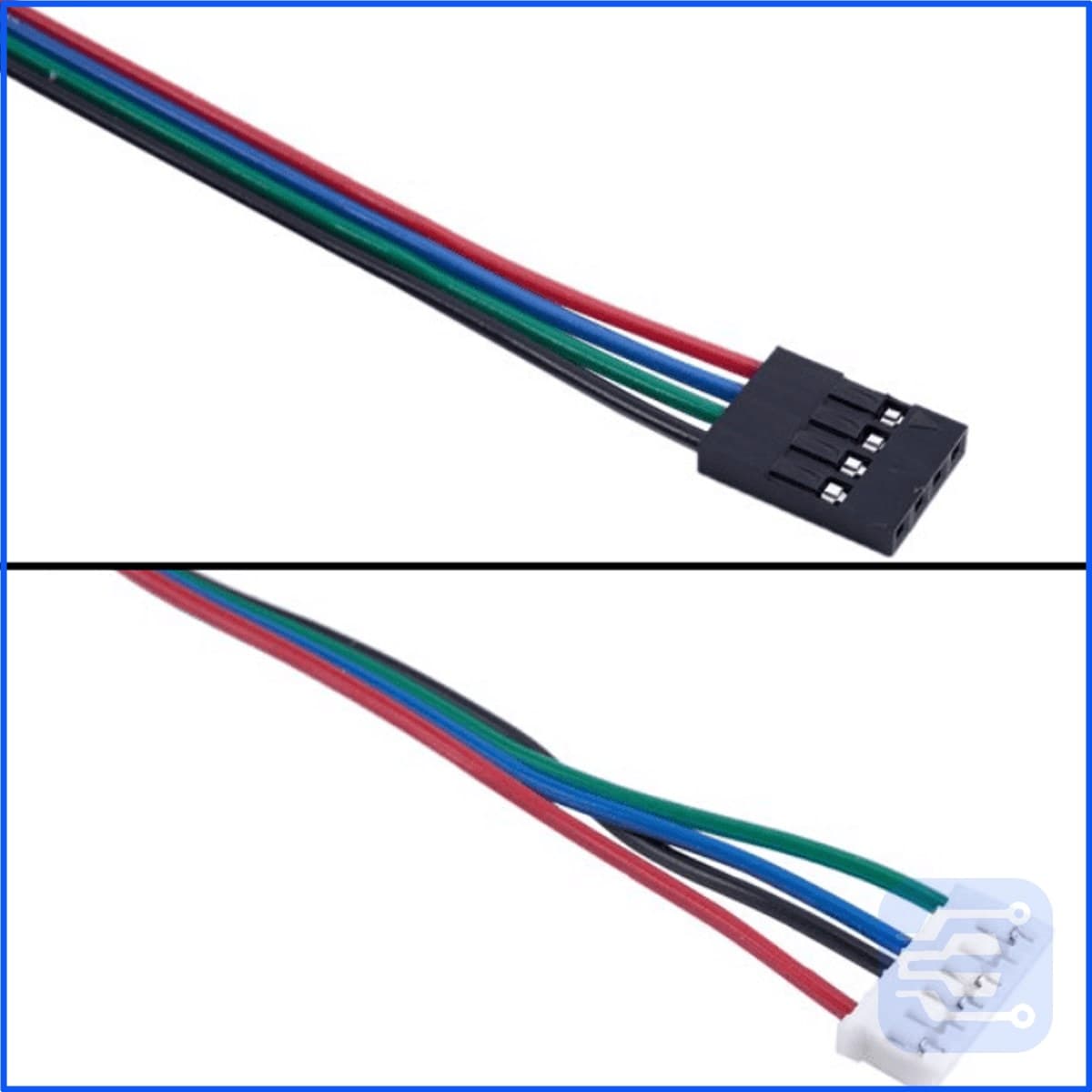 Pure Copper 720mm Cable with Dupont Connector for NEMA17 Stepper Motor thumbnail 4