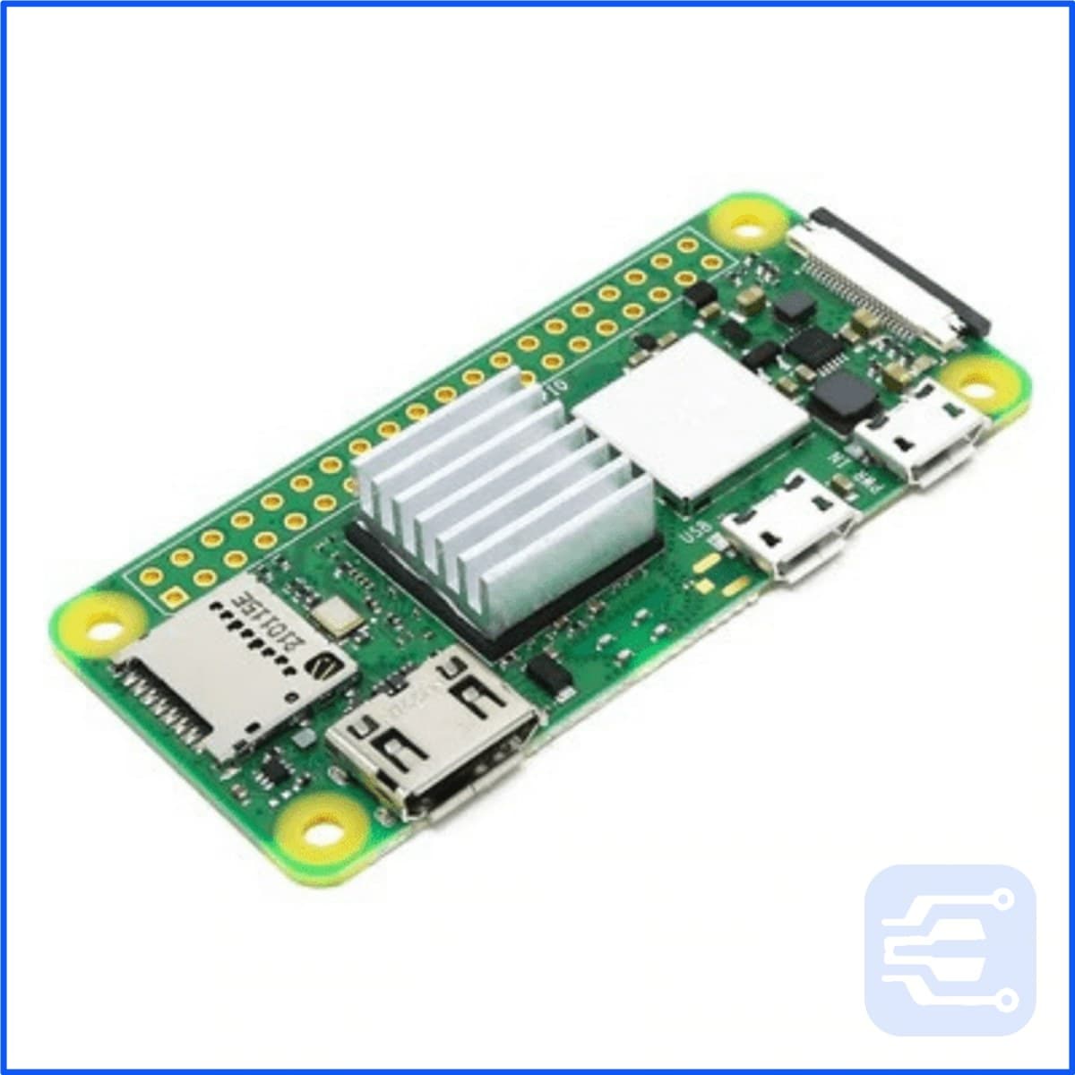 Aluminum Heat Sink for Raspberry Pi Zero 2W thumbnail 3