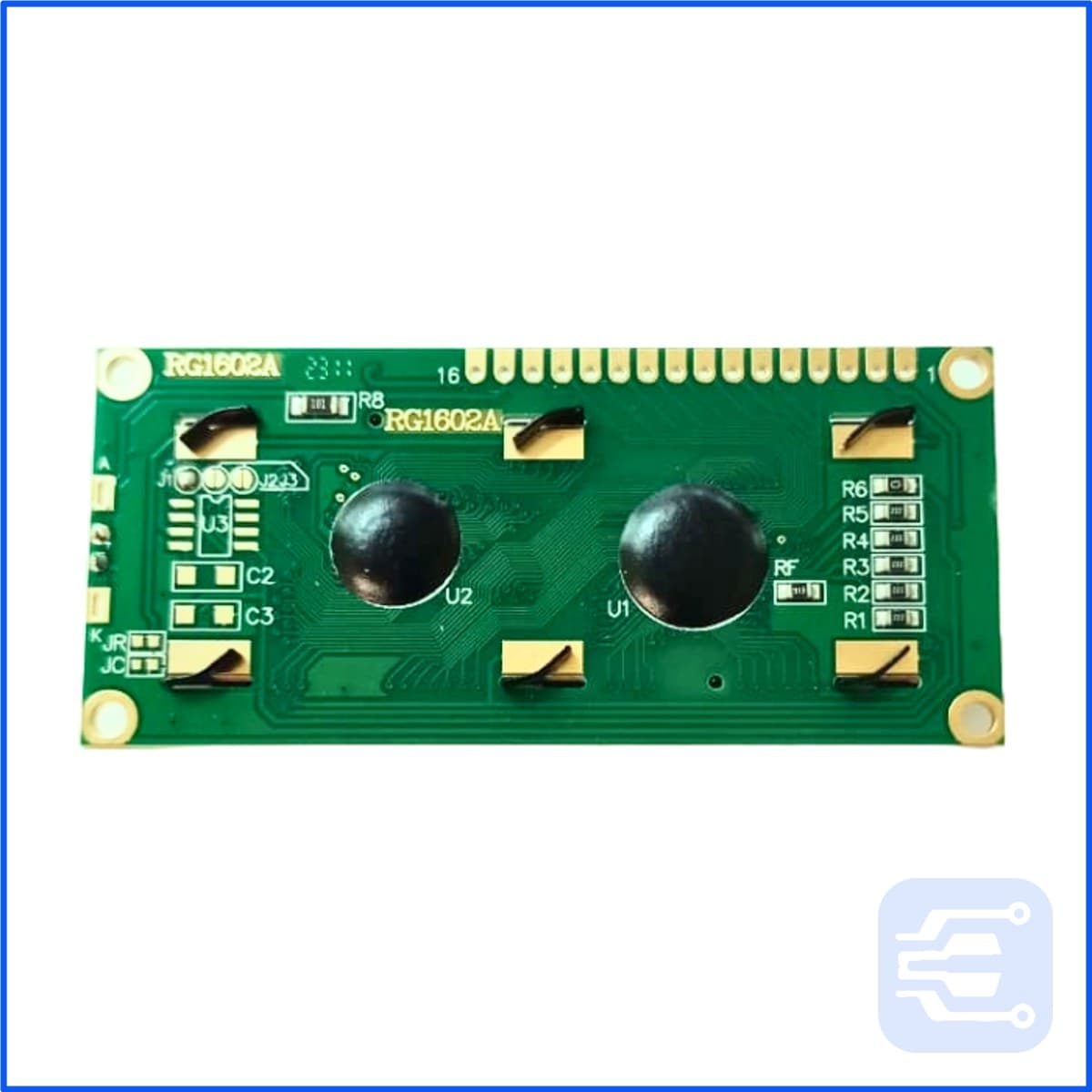 16x2 LCD Module (Green Backlight) thumbnail 3