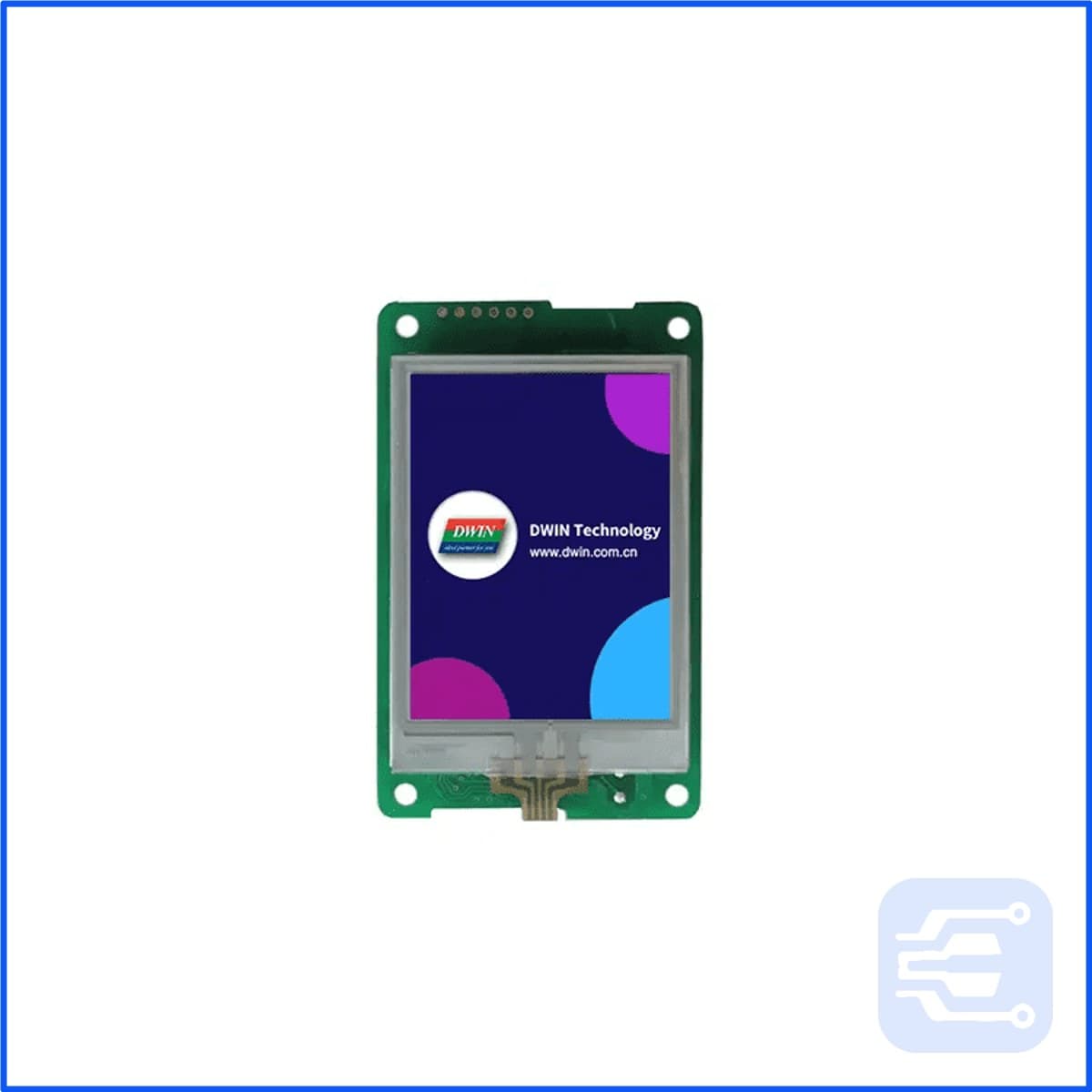2.4 Inch HMI UART DWIN IPS Display with Resistive Touch thumbnail 3