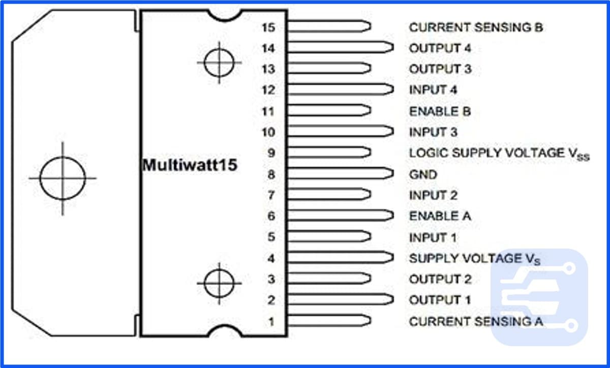 L298N Motor Driver IC thumbnail 3