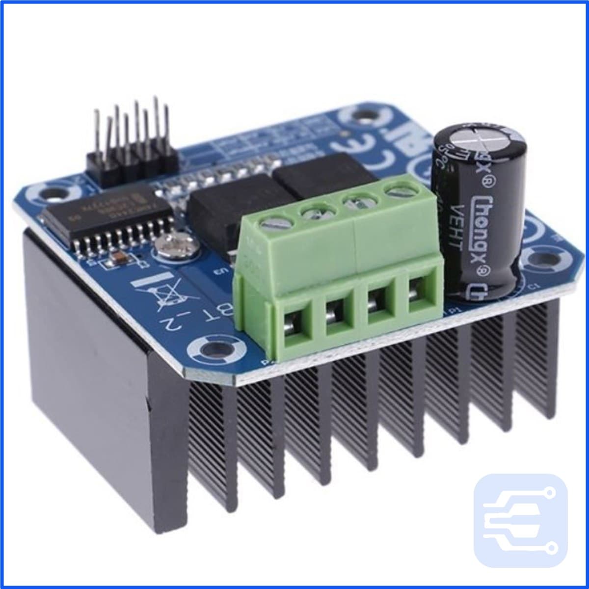 BTS7960B 43A H-Bridge Motor Driver Module thumbnail 3
