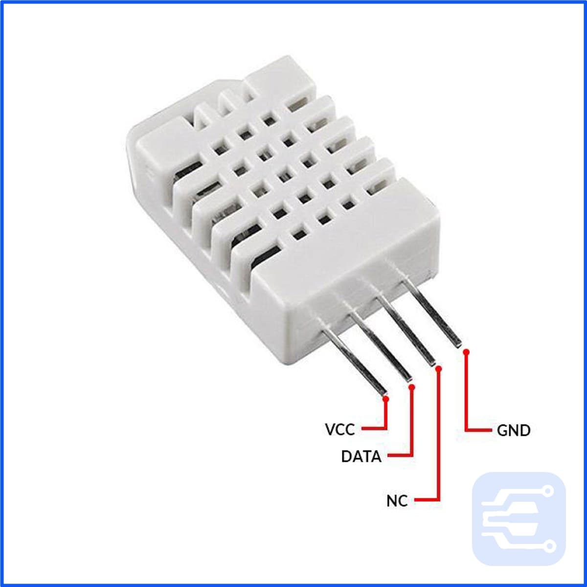 DHT22 Temperature and Humidity Sensor thumbnail 2