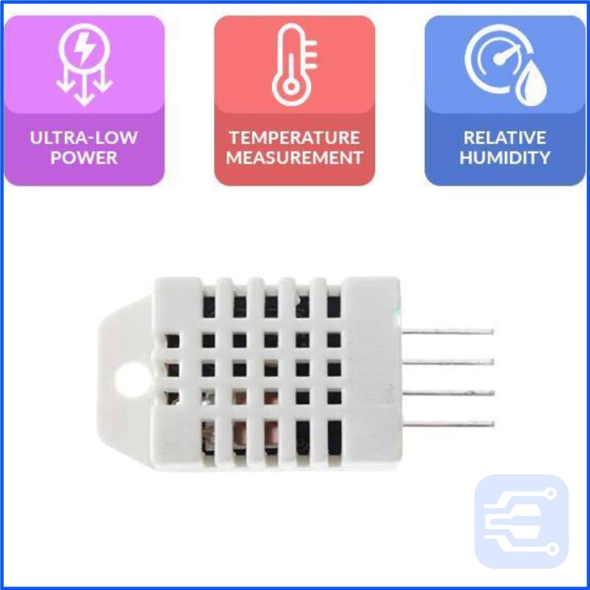 DHT22 Temperature and Humidity Sensor thumbnail 4