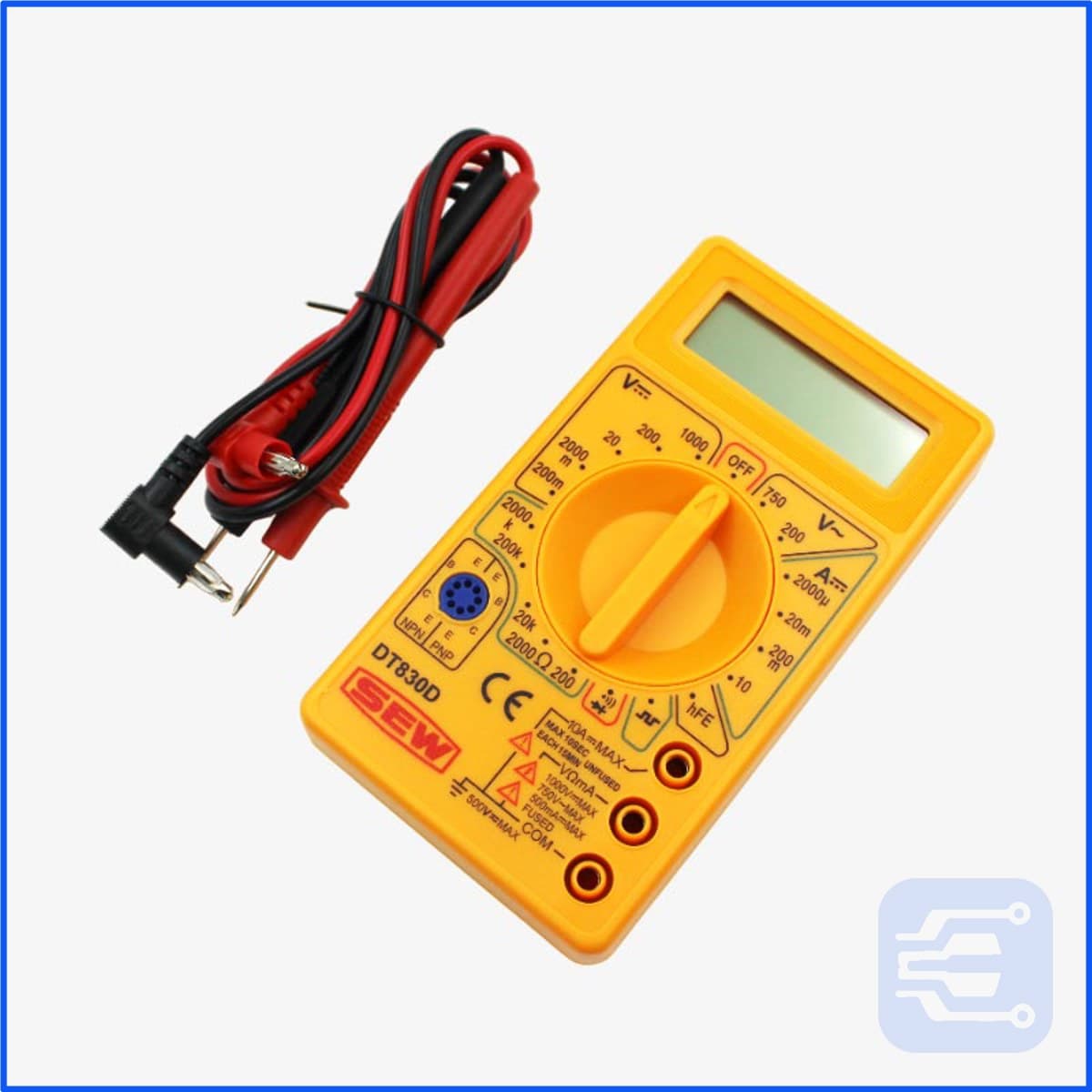 DT830D Digital Multimeter thumbnail 3